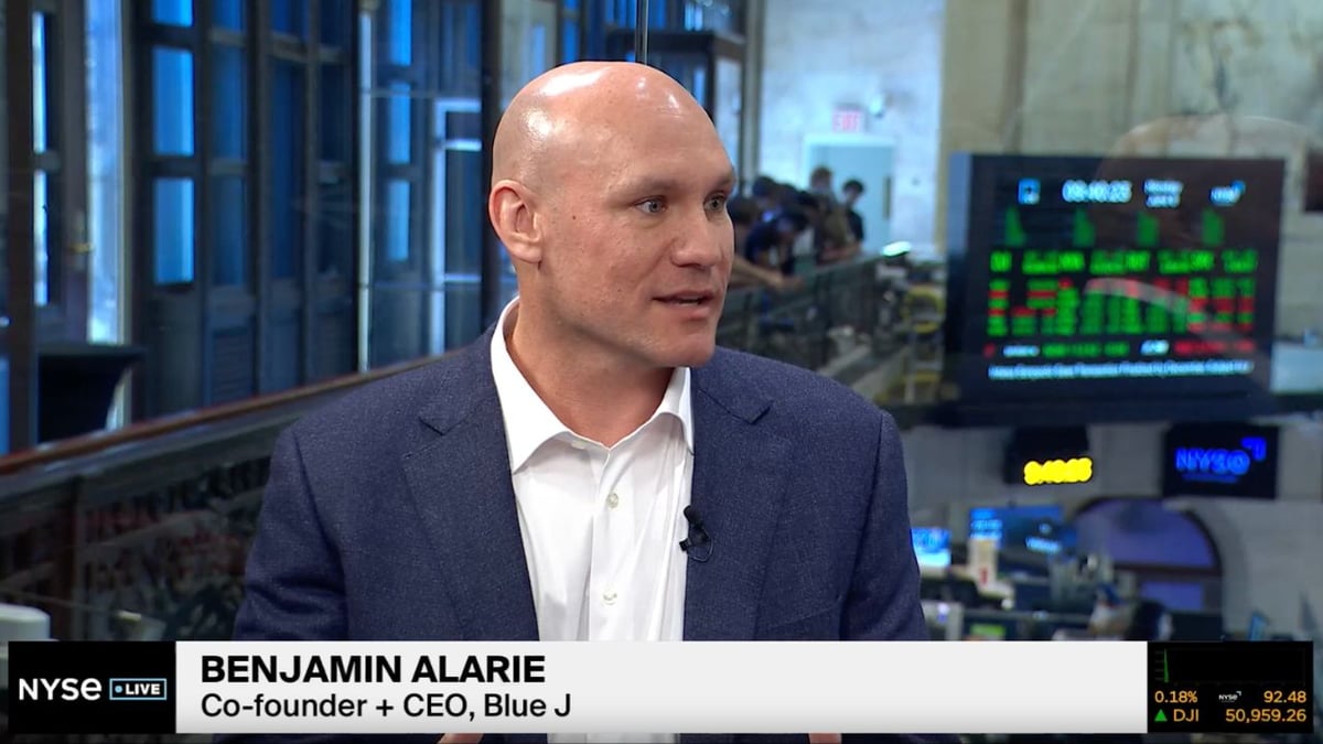 Blue J CEO Benjamin Alaire weighs in on study conn