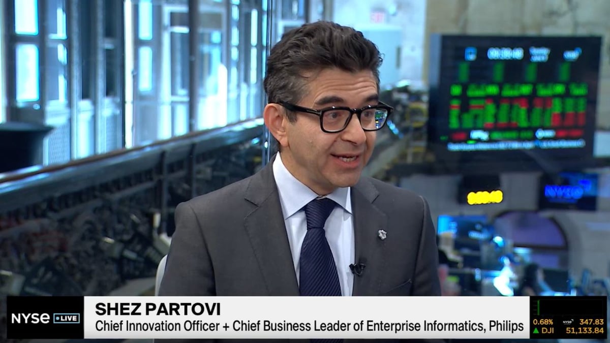 Philips CIO Shez Partovi unveils report on how AI is transfo