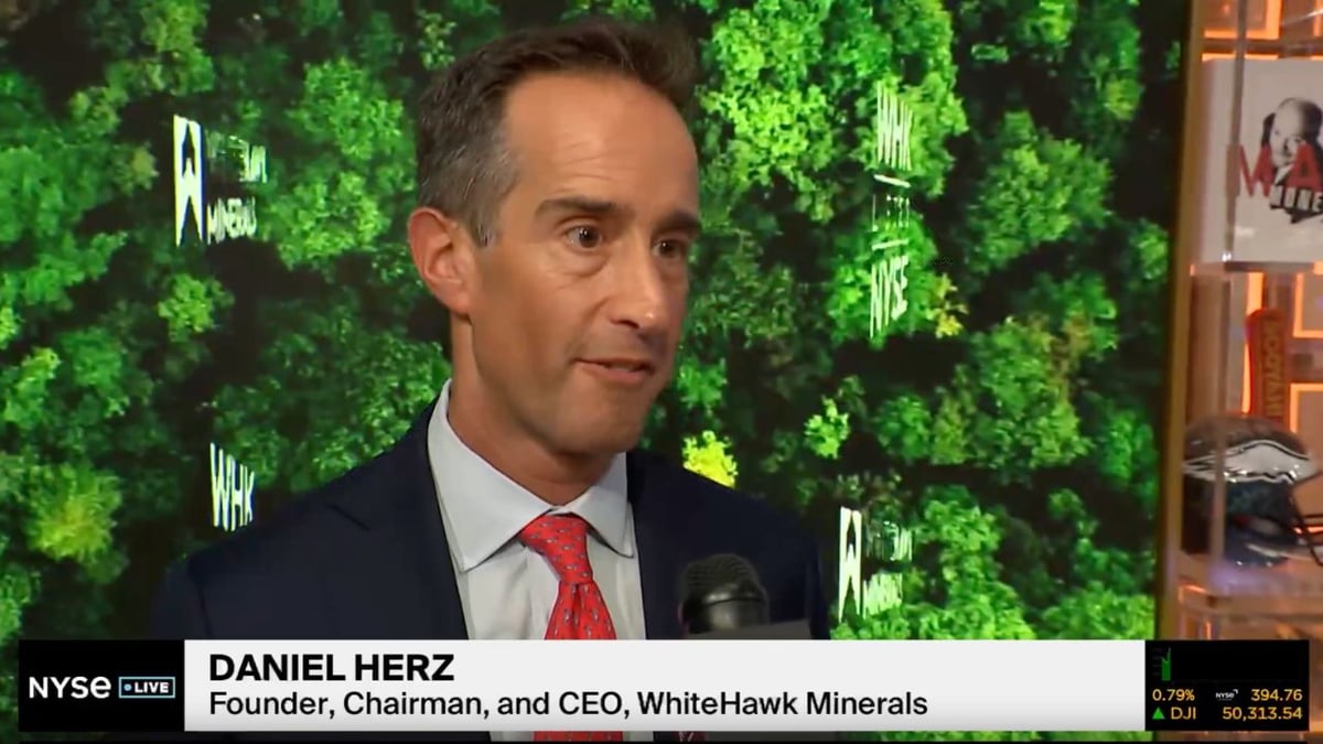 WhiteHawk Minerals CEO Daniel Herz discusses firm'