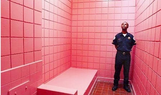 Sports teams think the color pink can help them win
