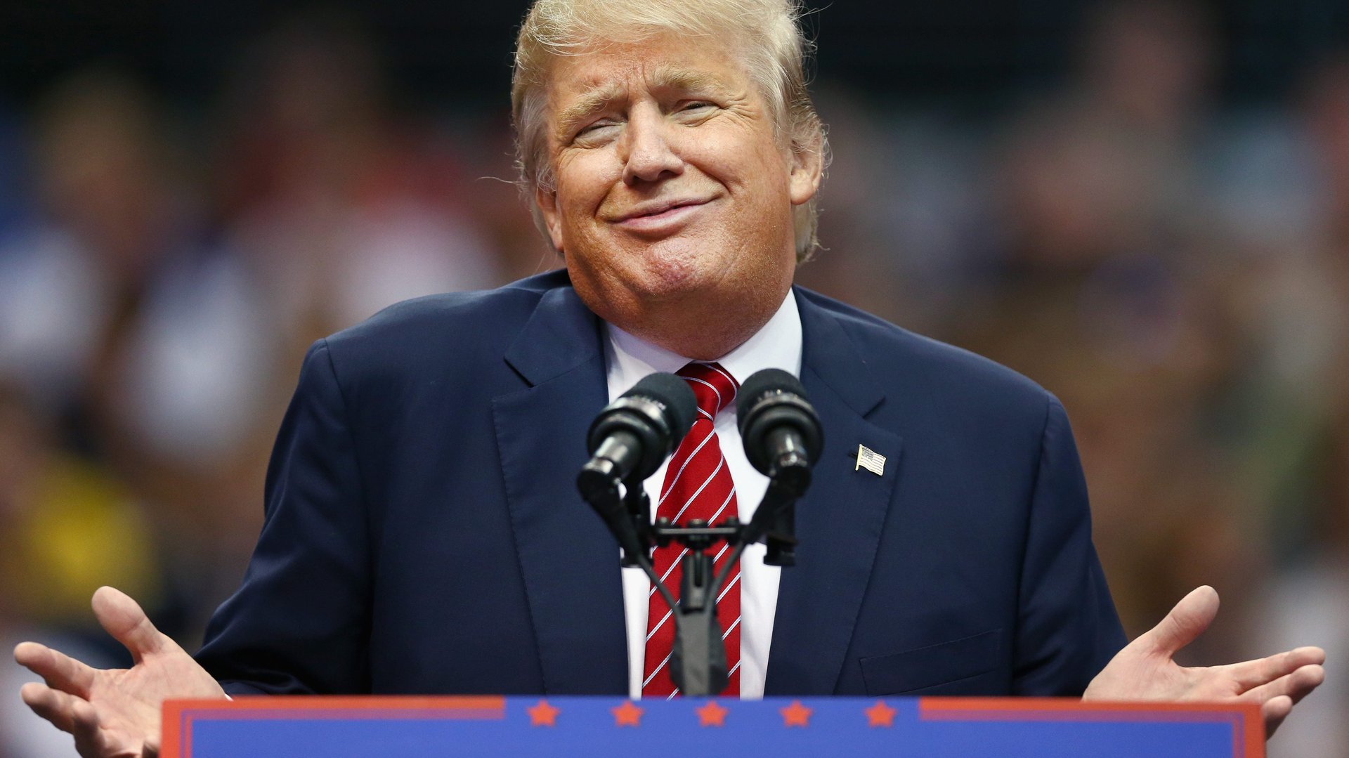 Getty’s most popular photo of Trump is literally ¯\_(ツ)_/¯