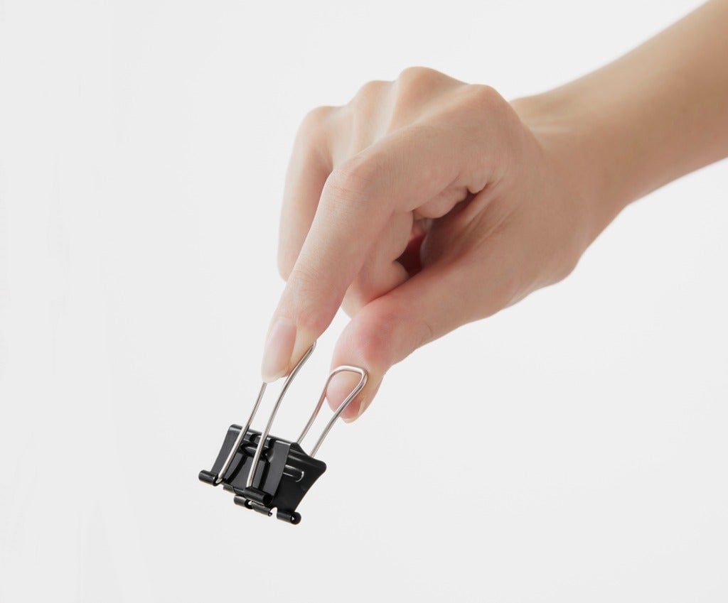 The Japanese have improved a perfect design classic: the binder clip