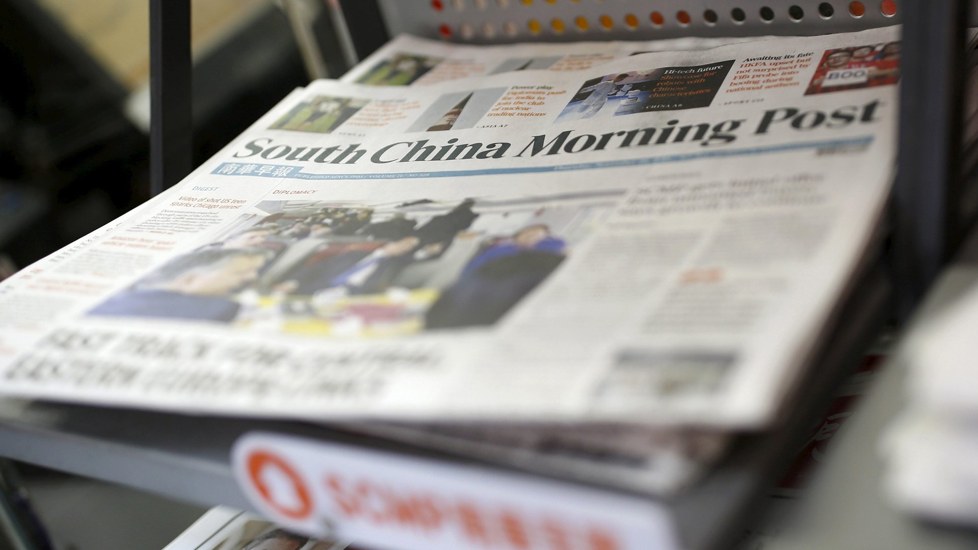 China’s crackdown on Jack Ma has come to Hong Kong’s paper of record