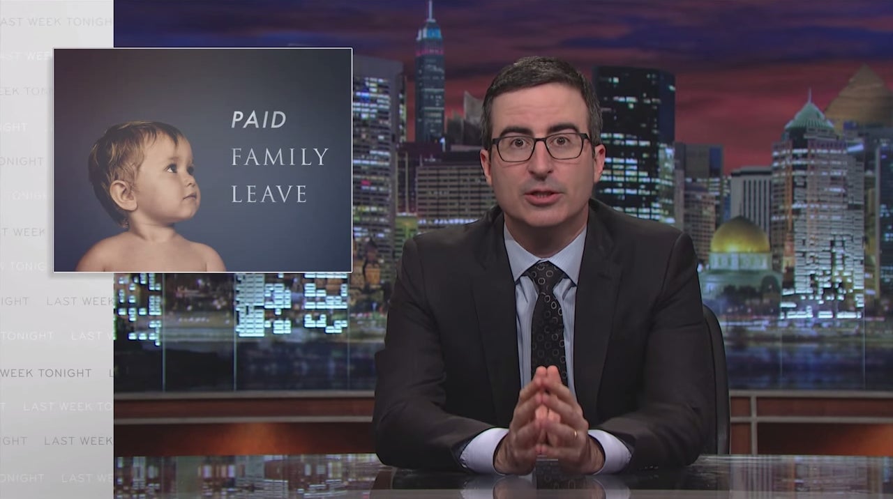 John Oliver’s Mother’s Day message: American lawmakers are hypocrites for not mandating paid maternal leave