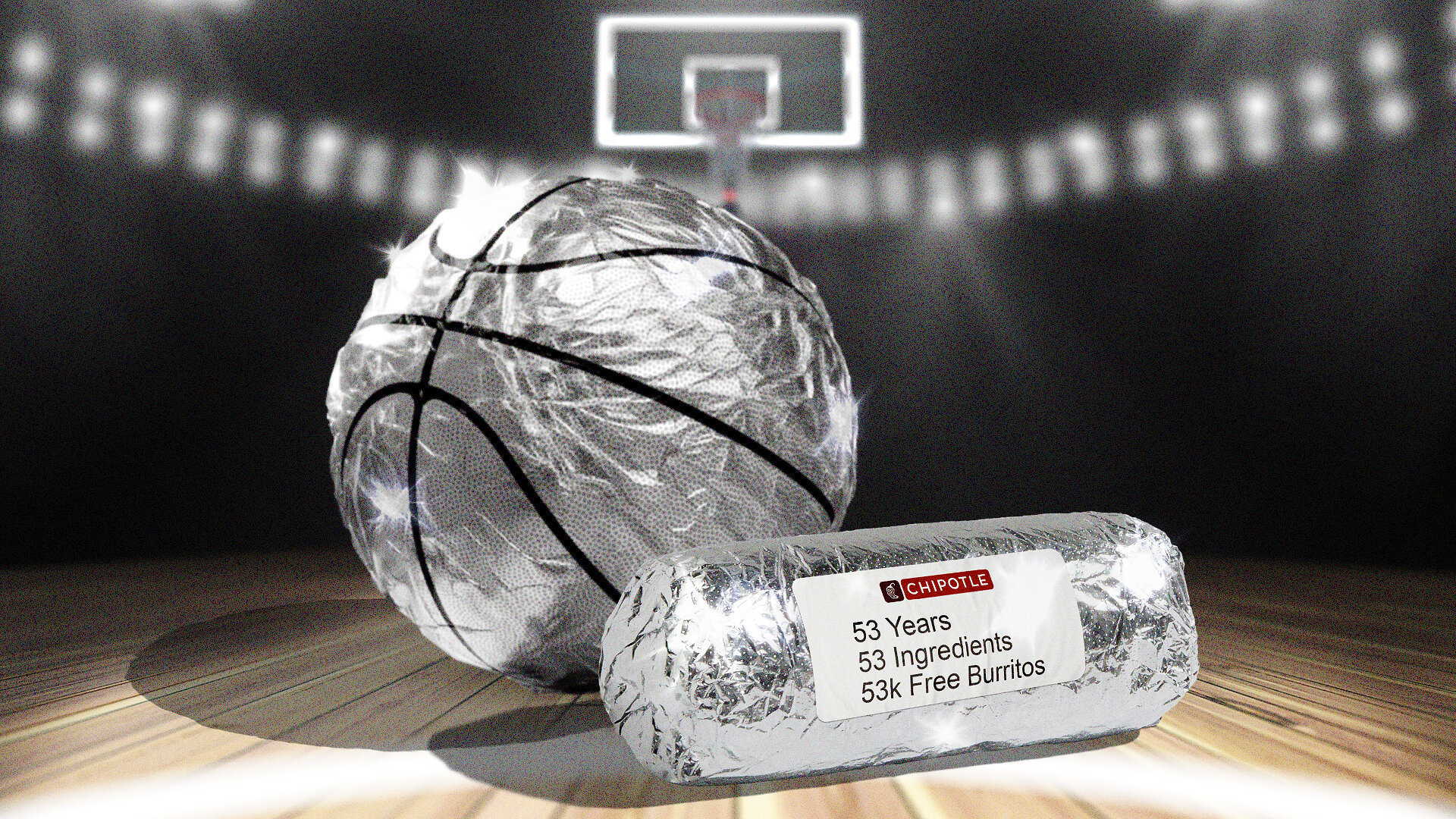 Chipotle offre 53 000 burritos gratuits pour célébrer la finale de la NBA.