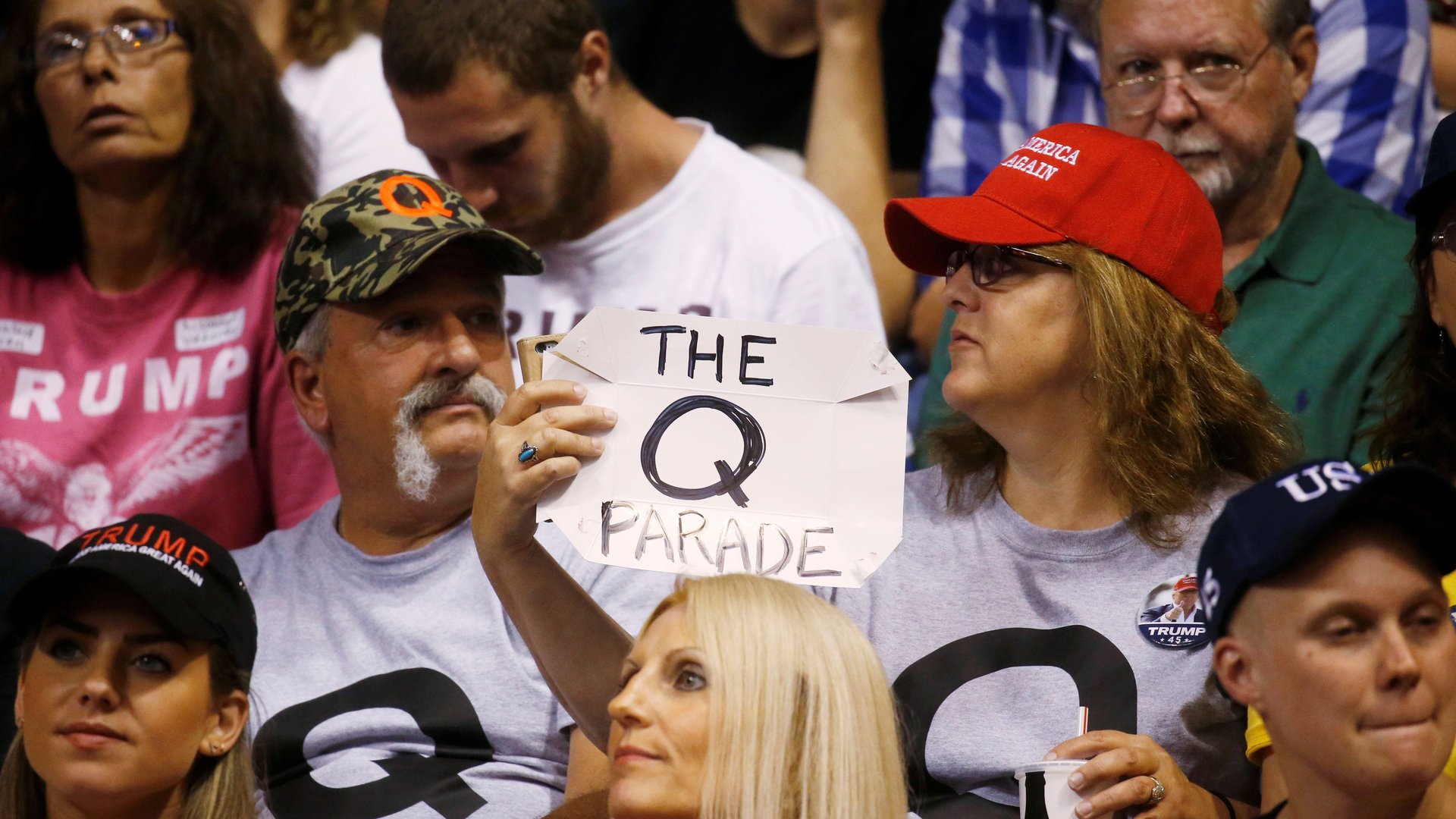 Facebook is a perfect place for conspiracy theories like QAnon to evolve