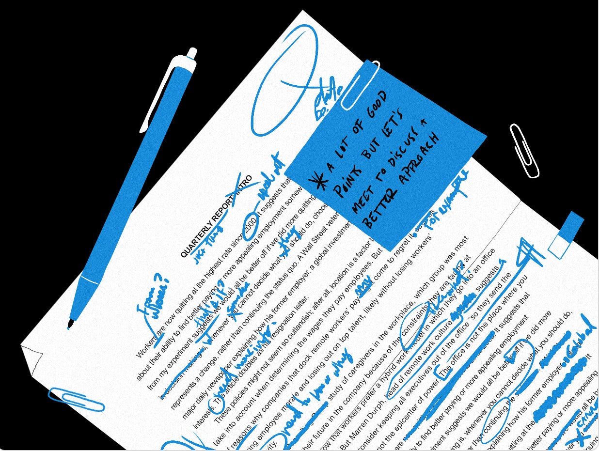 ✦ How to take critical feedback