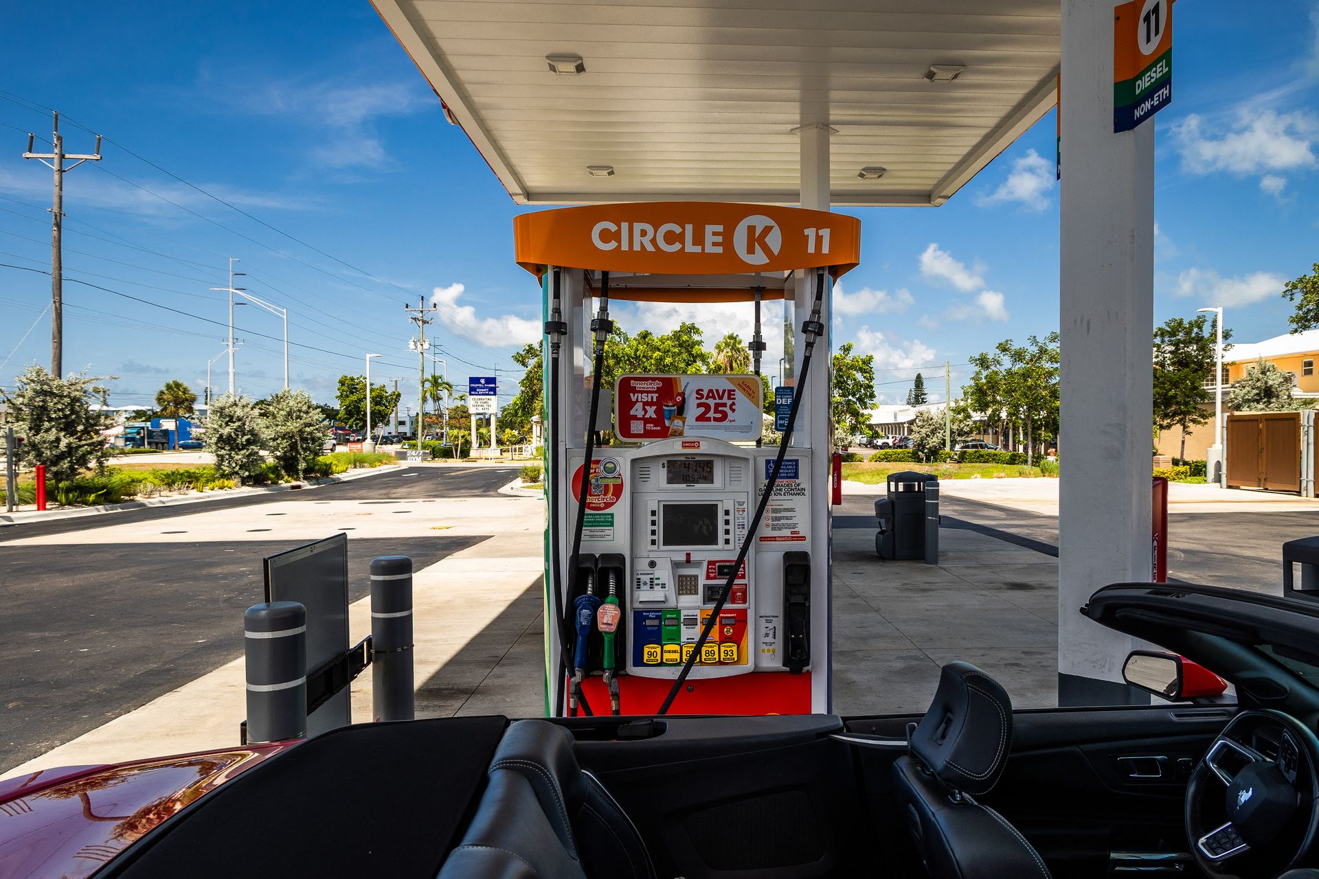 Circle K reduziert diesen Donnerstag den Preis um 40 Cent pro Gallone Benzin.