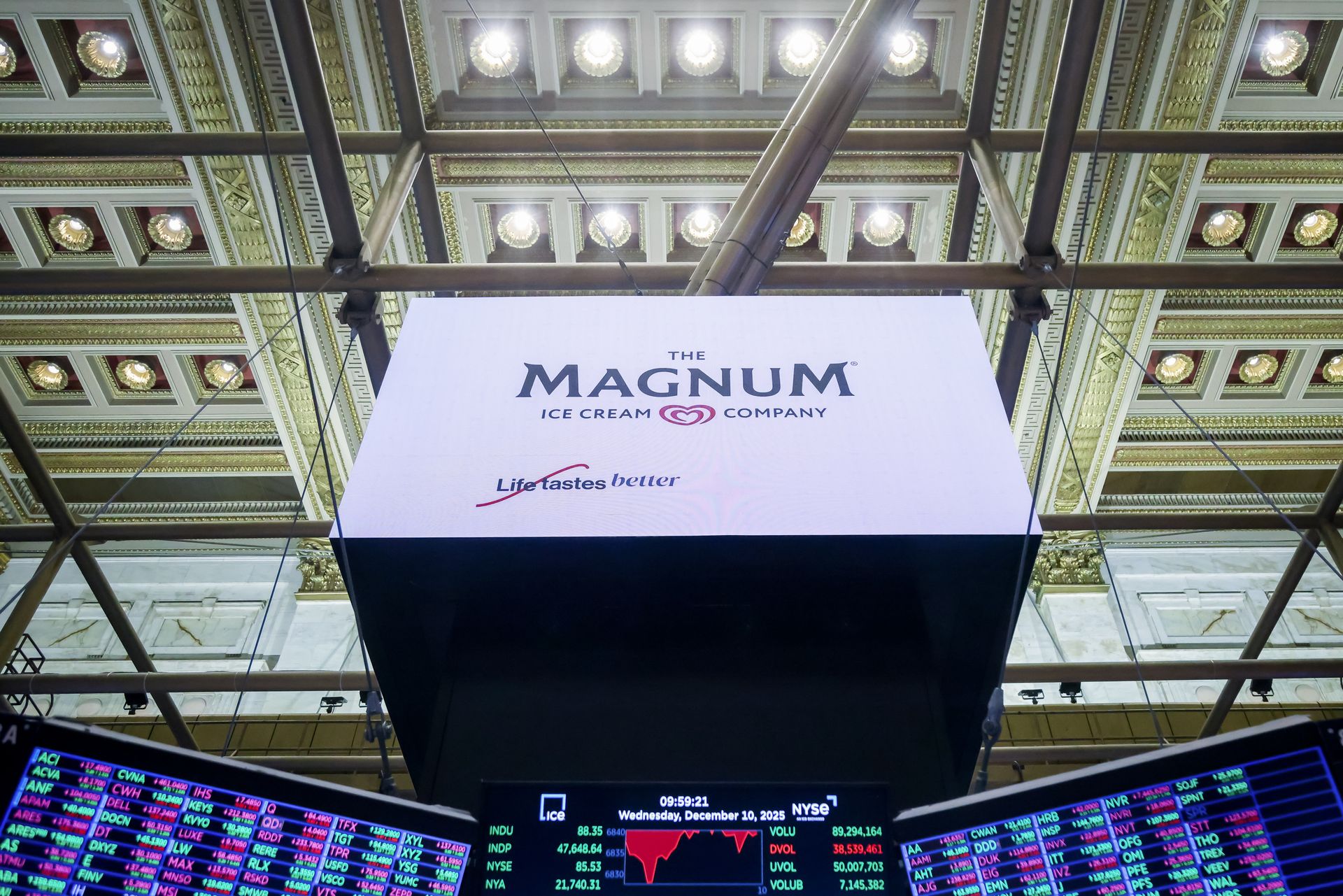Las acciones de Magnum Ice Cream, propietario de Ben & Jerry's, se disparan tras el informe de interés de adquisición por parte de capital privado.