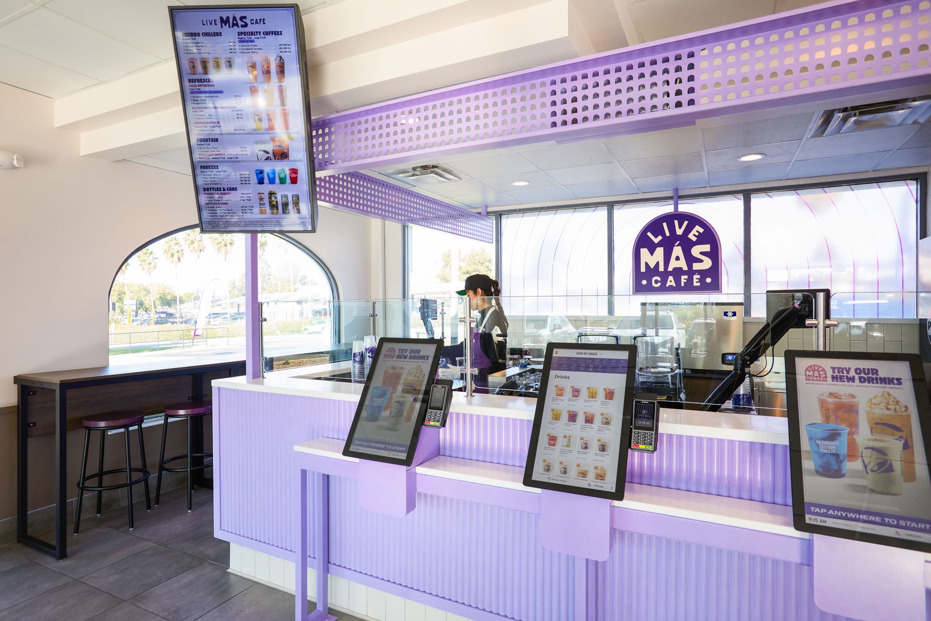Le Live Más Café de Taco Bell commence une expansion nationale.