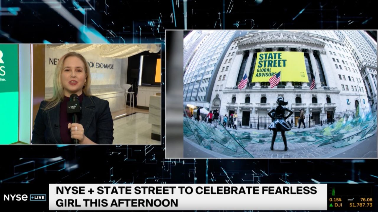 NYSE and State Street to celebrate Fearless Girl statue with summer block party