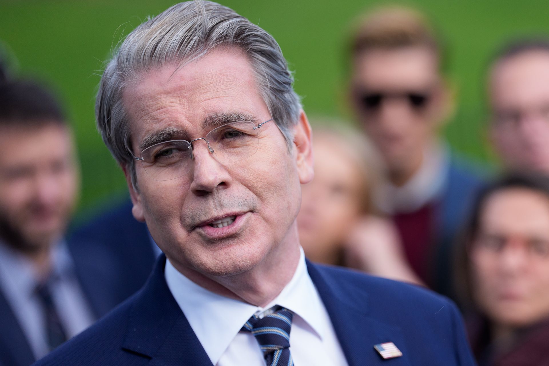 Bessent says the U.S. is letting Iranian oil tankers through the Strait of Hormuz