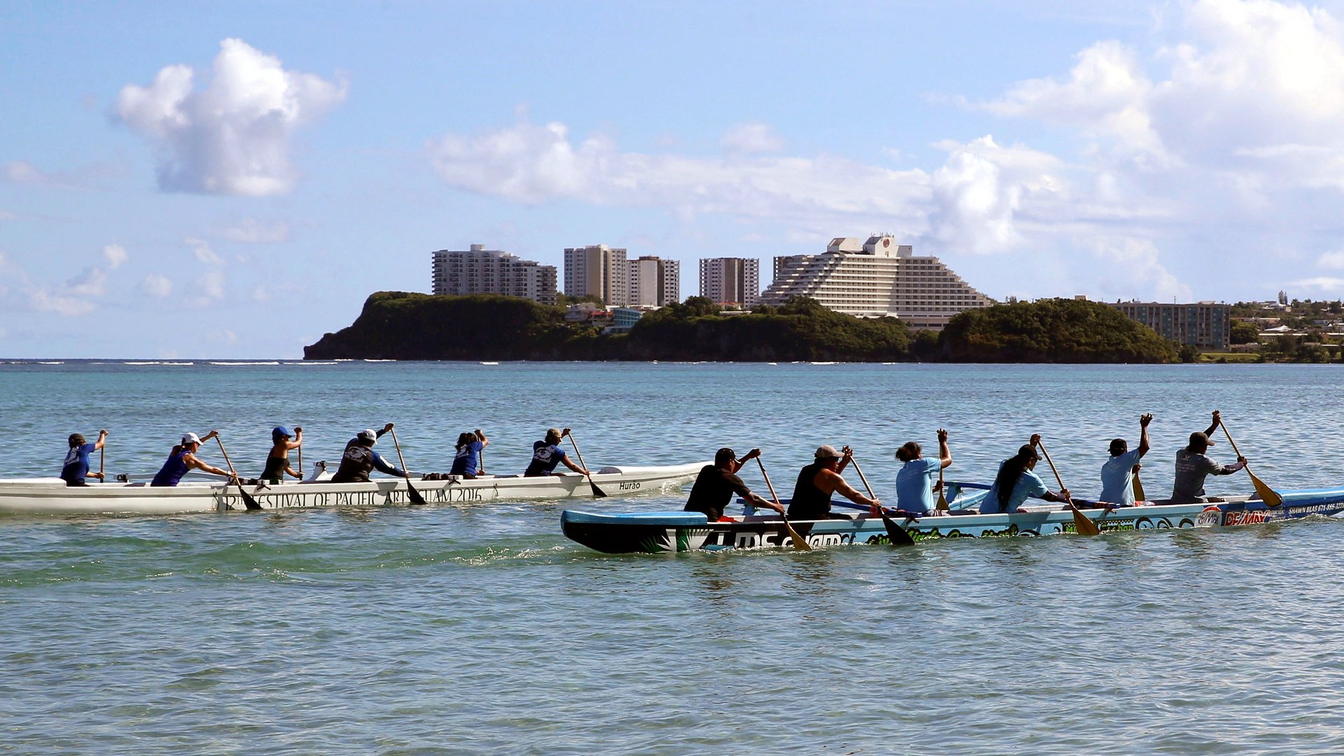 The first results of the US election just came in from Guam