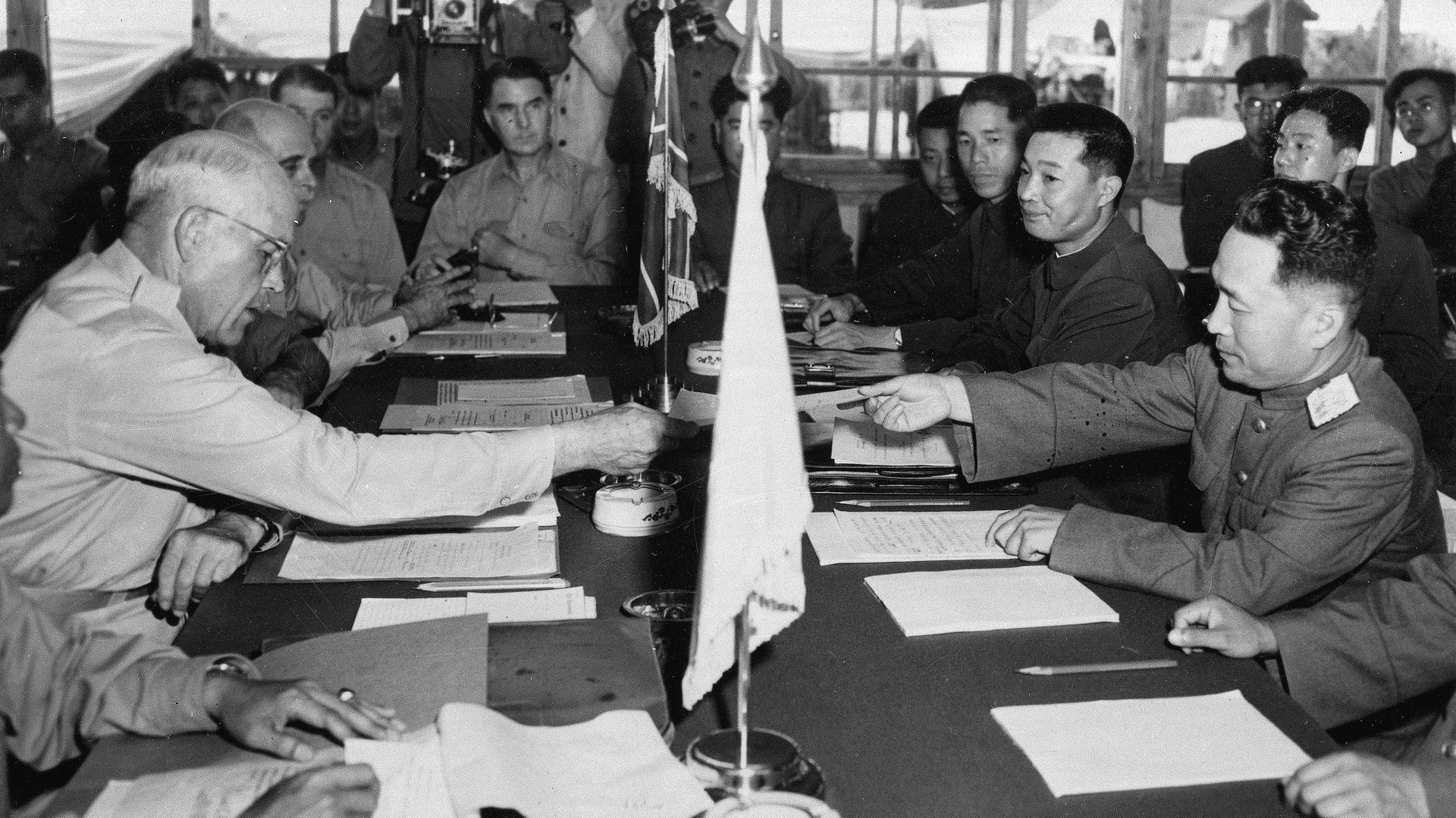 The peace agreement being discussed ahead of the inter-Korean summit is 65 years overdue