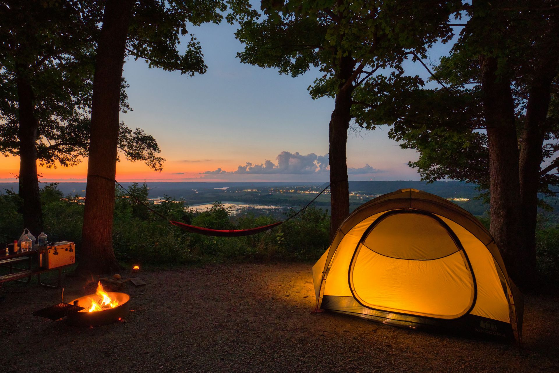 The most scenic camping destinations in the U.S. this summer