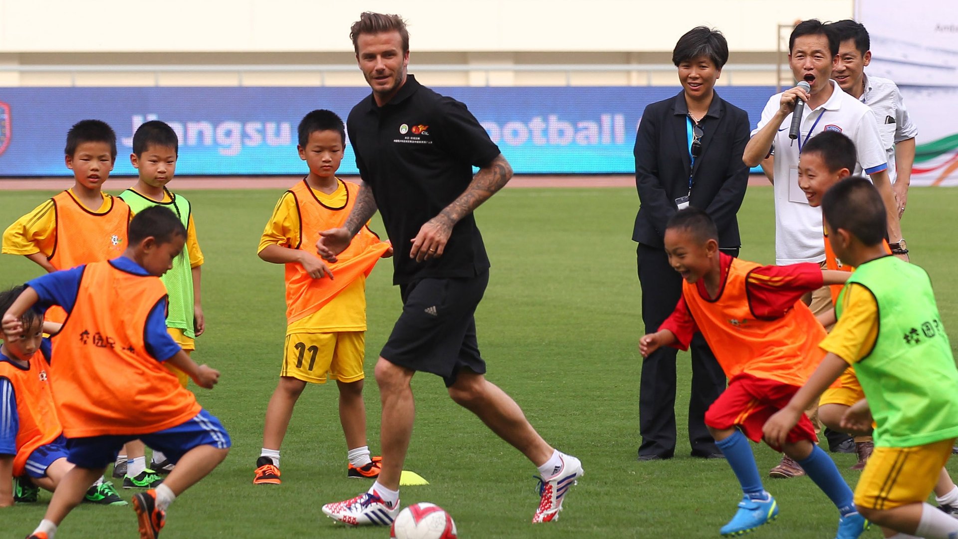 David Beckham’s plan to pad his retirement fund in China results in a Shanghai riot