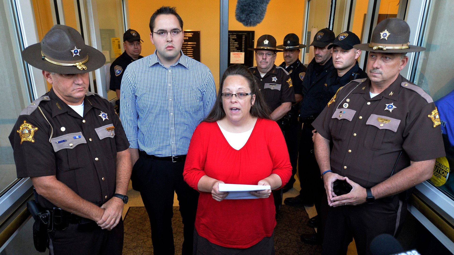 The Kentucky clerk who refused to sign gay-marriage licenses lost her re-election bid