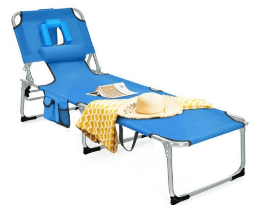 Giantex rappelle des chaises longues d'extérieur vendues sur Amazon en raison d'un risque d'amputation.