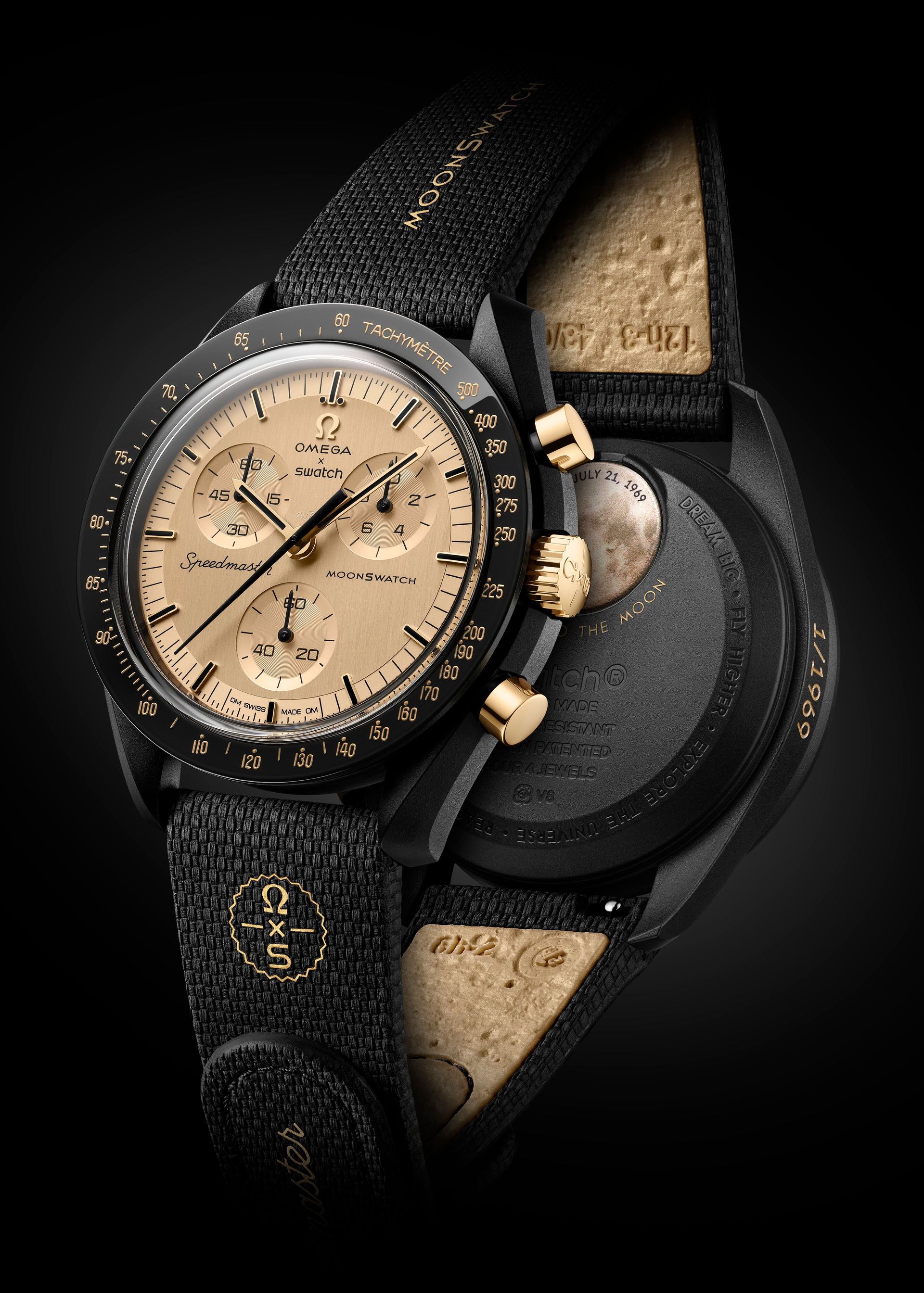 Omega and Swatch are launching a gold MoonSwatch — and you have to apply to buy one
