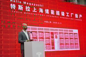 Tesla inks a deal with China to build its first grid-scale battery power plant