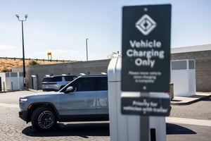 Rivian stock falls on tariff hits and tax credit rollback fears
