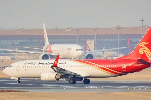 Air China and Shenzhen Airlines are ordering 55 Airbus jets in a $12.4 billion deal