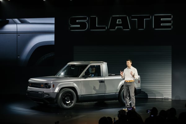 Slate Auto's CEO says its $25,000 bare-bones electric pickup truck will be profitable