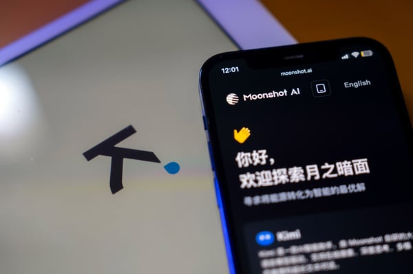 China's Moonshot AI launched its largest model ever — and rival AI stocks plunged