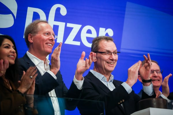 Pfizer's CFO is stepping down to take a job in consumer goods
