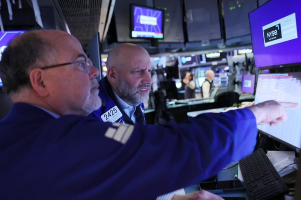 Wall Street is about to close out its best first half since 2021. The Dow just hit a record. So did everyone's optimism