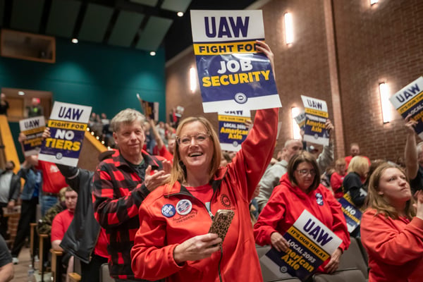 UAW launches strike at Michigan plant that supplies axles for GM pickup trucks