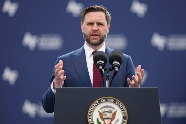 Vance says the U.S. expects the Strait of Hormuz to reopen toll-free for good