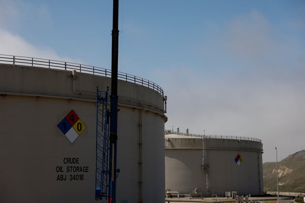 U.S. trade deficit shrank in April as oil exports surged to a record