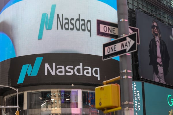 The Nasdaq is about to have its best quarter since 2020
