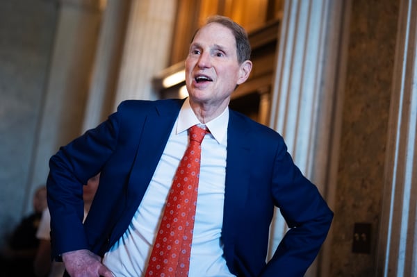 A Senate Democrat is pushing a bill to force Congress to approve Trump's tariffs