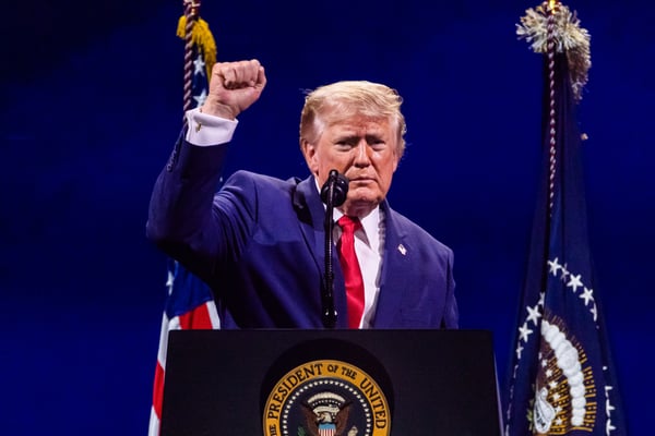 Trump rings NYSE and Nasdaq opening bells from the Oval Office for kids' accounts launch