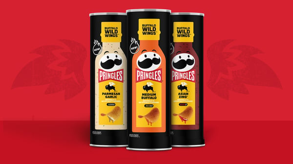 Pringles is launching three Buffalo Wild Wings-inspired flavors ahead of football season