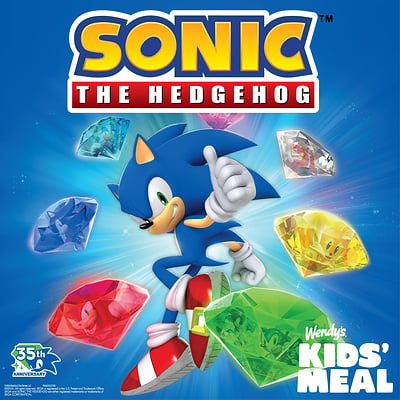 Wendy's is bringing a Sonic the Hedgehog Kids' Meal to the U.S. for a limited time