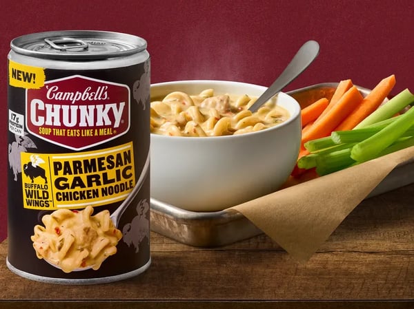 Campbell's Chunky and Buffalo Wild Wings team up on a new soup flavor