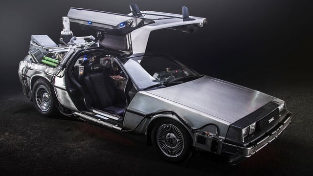 SEA GRAPHIC TANK (DELOREAN)新品未使用✨ Back to the Future DeLorean (Full Set) 1/10 Art Scale