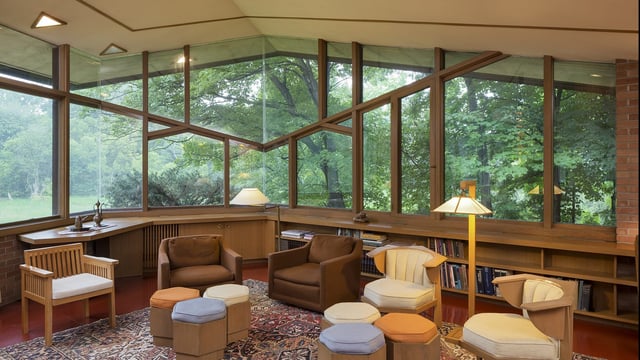 The original owners of a Frank Lloyd Wright-designed dream